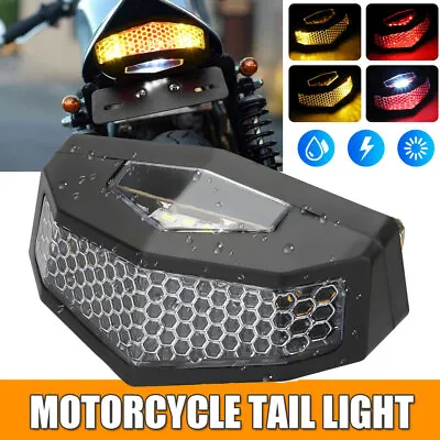 Motorcycle Parts Rear Taillight LED Turn Signal Brake Stop Lamp Bulb Light Decor • $10.58