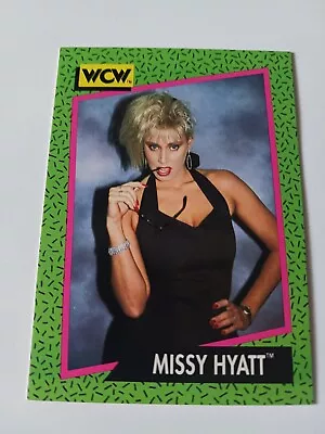 1991 Impel WCW Card #158 Missy Hyatt. • $2.05