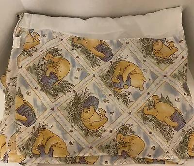 Classic Pooh Twin Bedskirt - Disney Winnie-the-Pooh With Head In Honey Pot • $19.95
