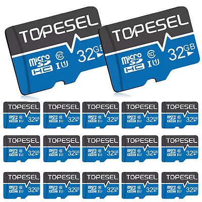 LOT 1-20PCS 32GB Micro SD Card C10 High Speed Memory Camera Phone Device TF Card • $6.38