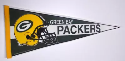 Vintage NFL Green Bay Packers Wisconsin Football Pennant • $64.99