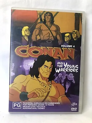 Conan And The Young Warriors DVD PAL 4 - Volume 4 90s Vintage Cartoon Series • $9.72