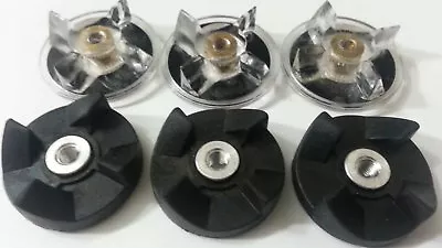 Blendin Lot Of 6 Base Gear And Blade Gear Compatible With Magic Bullet Blenders • $8.89