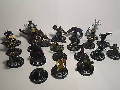 20 Rare Mage Knight Miniature LOT Figure Hero Monster Dungeon Dragon Pathfinder • $25.49