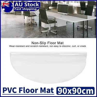 $23.39 • Buy Home Office PVC Chairmat Chair Mat For Carpet Soft Floor Protector Computer Work