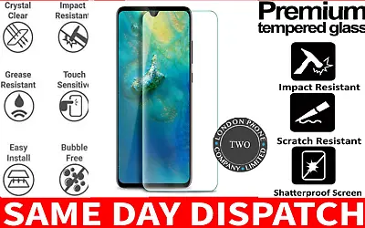 Tempered Gorilla Glass 10H Screen Protector For Various Huawei Models • £3.88