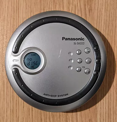 Panasonic SL-SX322 Portable CD Player For SPARES Or REPAIR • £12.99