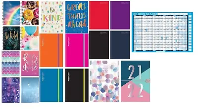 £3.45 • Buy 2021 - 2022 A5 Academic Mid Year Page A Day / Week To View Student Diary Planner