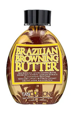 Ed Hardy Brazilian Browning Butter Dark Tanning Lotion - Skin Softening Golde... • $28.99