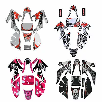  Honda CRF50 XR50 Decals Graphics Stickers Kit For Pit Bike Baja DR49 110 125CC • $21.99