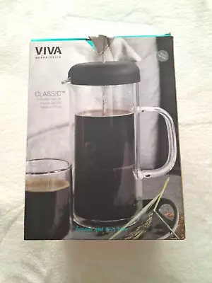 Viva Scandinavia Classic Double Walled Spare Glass 0.8ltr 27oz With Glass Handle • £9.99