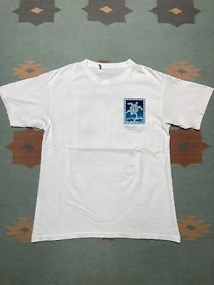 Vintage Maui Ocean Center Aquarium Of Hawaii T Shirt Y2k Sea Turtle Tribal Large • $13