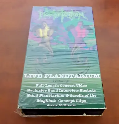 Mortification Live Planetarium VHS VCR Tape Used Music • $29.95