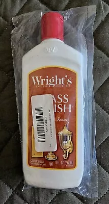 Brand New Wrights Brass Polish Clean Copper Chrome Pewter Bronze 8 FL Oz  • $35