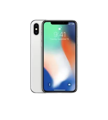 Apple IPhone X - 64GB - Silver • $249