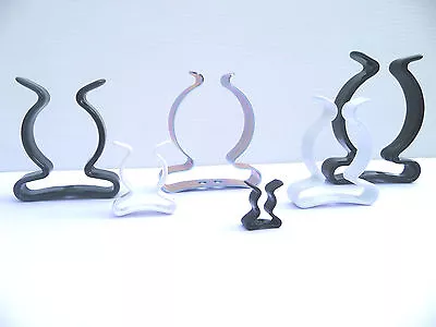 £3.03 • Buy PIPE CLIPS CLOSED 3 Finishes UK TERRY SPRUNG BASE Sizes 6 To 51mm Buy 2 To 25