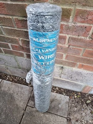 £15 • Buy Galvanised Chicken Wire Mesh 50m X 90cm X 50mm  Fence Netting, Surefence 