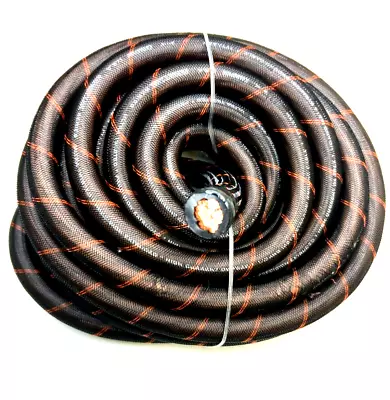 0 Gauge 10ft BLACK SNAKESKIN Power OFC Wire Strand Copper Marine Cable 1/0 AWG • $56.50