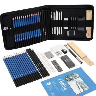 £13.99 • Buy 36PCS Professional Artist Pencils Set Drawing Sketching Art Kit For Adult Kids..