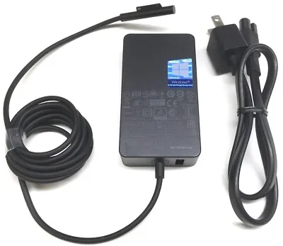 $21.99 • Buy Genuine Microsoft Surface Pro 3 4 5 6 Tablet Charger AC Power Adapter 1800 44W