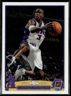 2003-04 Topps Chrome #6 Stephon Marbury Refractors HS • $5.99