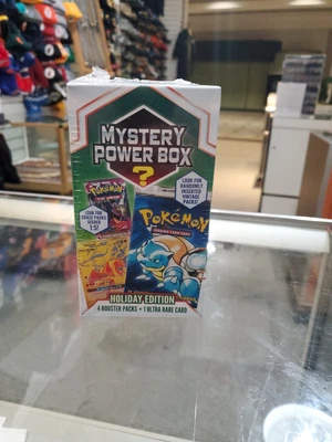 $50 • Buy 2022 Pokemon Mystery Power Box 10 Holiday Edition - New, Factory Sealed