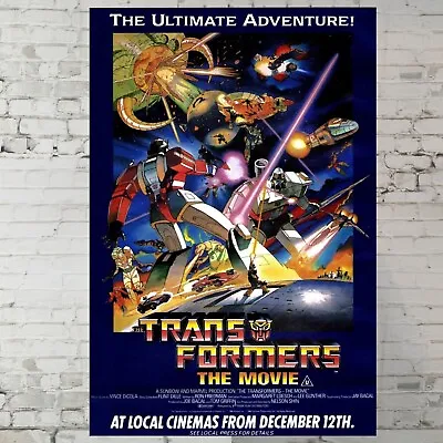 The Transformers The Movie Poster Transformers Poster - 11x17  Gift Poster • $14.90