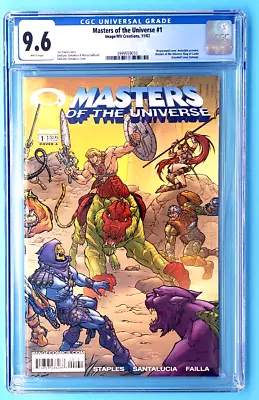 ⚔️masters Of The Universe #1 9.6 Cgc⚔️ Cover A Invincible Preview He-man Image⚔️ • $74.99