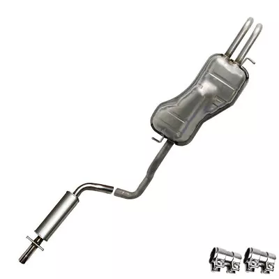 Stainless Steel Resonator Muffler Exhaust System Fits 2000-05 VW Jetta 1.8L 2.8L • $298.62