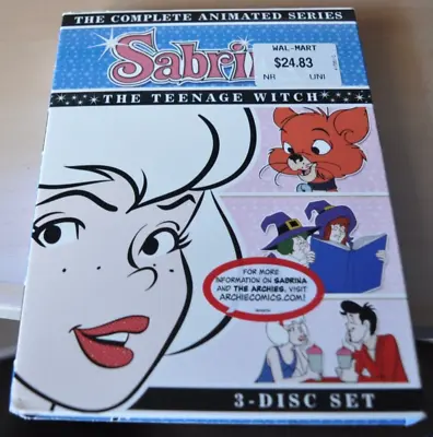 Sabrina The Teenage Witch Complete Animated Series 3 DVD Rgn 1 NTSC English • £10.49