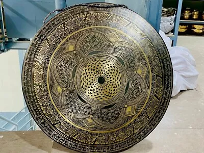 20  Extra Large Flower Of Life Hand Made Tibetan MANTRA Gong  Meditation Yoga • $299.99