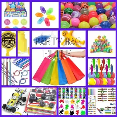 Party Bag Filler Toys Favour Boys Girls Loot Party Pinata Fillers Kids • £3.44