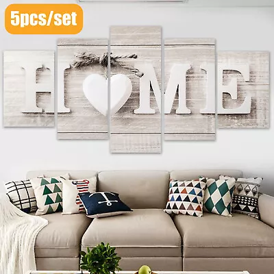 5Pcs Unframed Modern Wall Art Oil Painting Print Canvas Picture Home Room Decor/ • $9.97