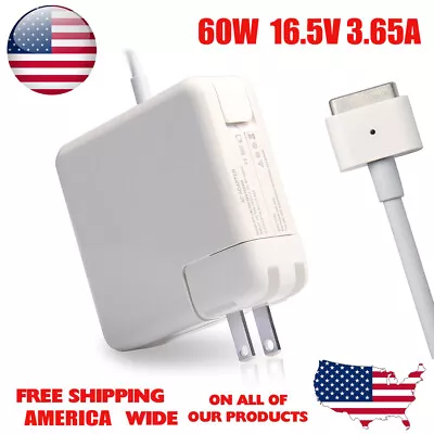 60W Charger AC Adapter For MacBook Pro 13  A1278 A1184 2011 2010 2009 2008 T-Tip • $13.95