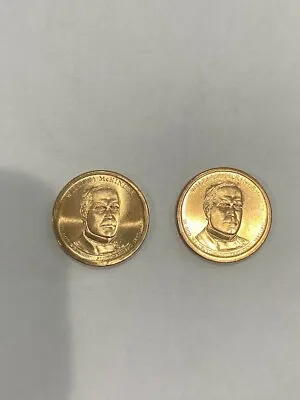 $6 • Buy William McKinley Presidential Coins (2) 