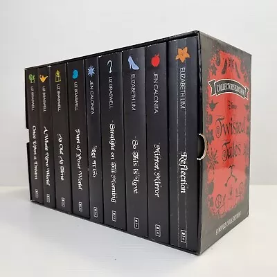 Disney Twisted Tales Collector's Edition 9 Novel Box Set Collection Liz Braswell • $35