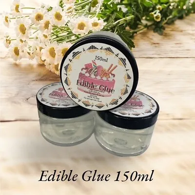 Edible Glue - Petal Glue - Cake Decorating - Sugar Flower Glue - 150ml • £14.99