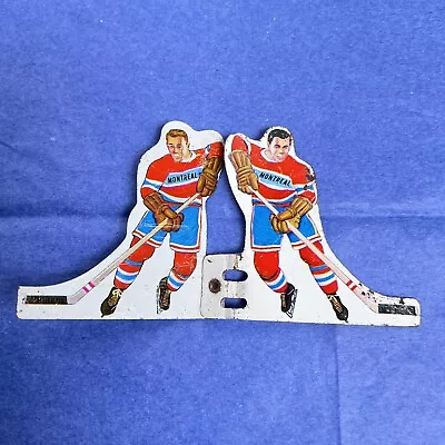 2 PLAYER EXTRA ATTACKER Munro MONTREAL Table Top Tin Hockey Players • $15