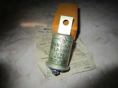 NOS 6 Volt Tung-Sol 129D Directional Signal Flasher 1940 1941 Nash • $29.95