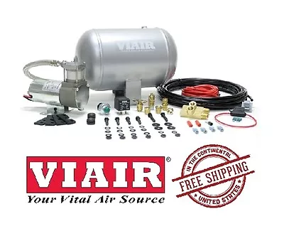 VIAIR 105PSI 1.53CFM Ultra Light Duty Onboard Air System Universal Fit 10000 • $191.50