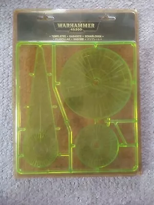 Games Workshop Warhammer 40k Template 65-06 Sealed - Package Slightly Damaged • £12.95