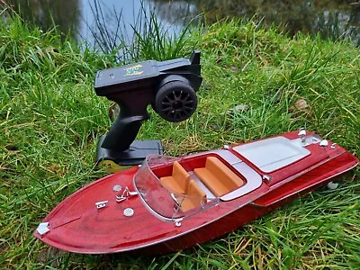 2.4 G High-Speed Radio Remote Control RC Boat Western Yacht Speed Boat 15 Km/h • £137.99