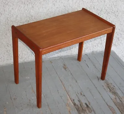 Vintage Side End Table. Teak Wood Mid Century Danish Modern Style RARE Design • $395