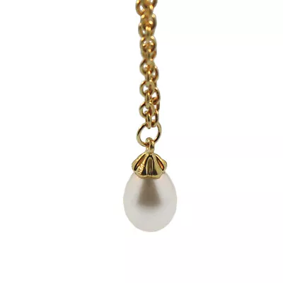 Trollbeads 14K Gold 84060 Necklace Gold Fantasy/Freshwater Pearl 23.6 Inch :0 • $901.18