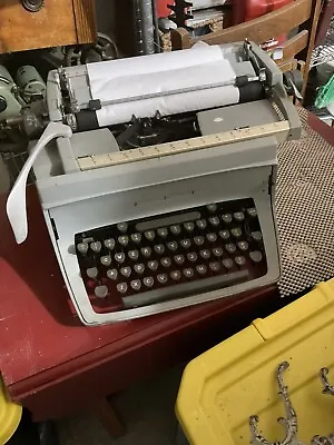 Underwood Touch Master Typewriter Vintage Pale Green  Heavy • $28.40