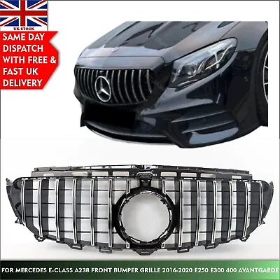 For Mercedes E-Class A238 Front Bumper Grille 2016-2020 E250 E300 400 Avantgarde • £89