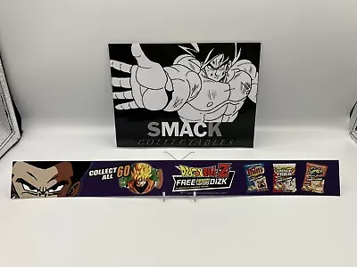 DragonBall Z - Store Display - Series 3 Chips Banner Tazo Promo DBZ • $39.95