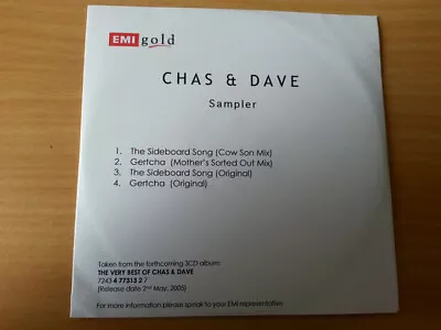 Chas And Dave - Sampler (CD Smplr) • £13.49