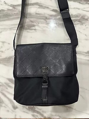 Versace BORSA NYLON VITELLO GRECA Messenger Bag • $400