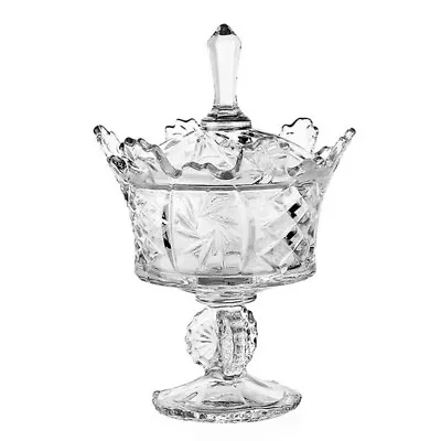 Candy Buffet Display Clear Glass Candy Dish Candy Buffet Jars • £21.35